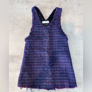 Zara tweed dress girls